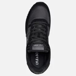 Lyle And Scott Vintage Herren Dyce Sneaker Schwarz