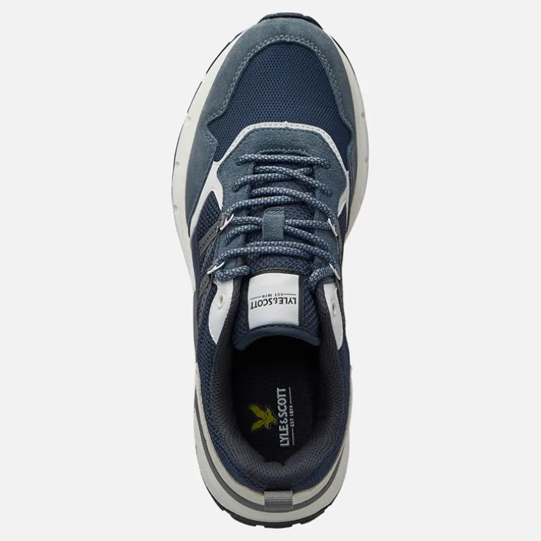 Lyle And Scott Vintage Herren Lennox Sneaker Blau