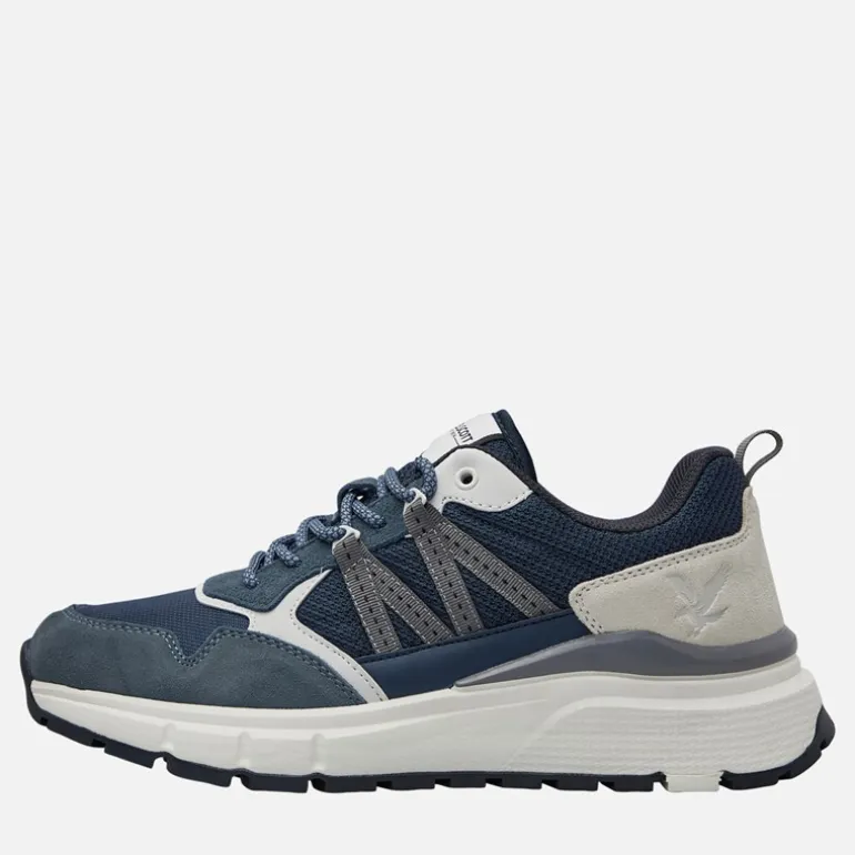 Lyle And Scott Vintage Herren Lennox Sneaker Blau