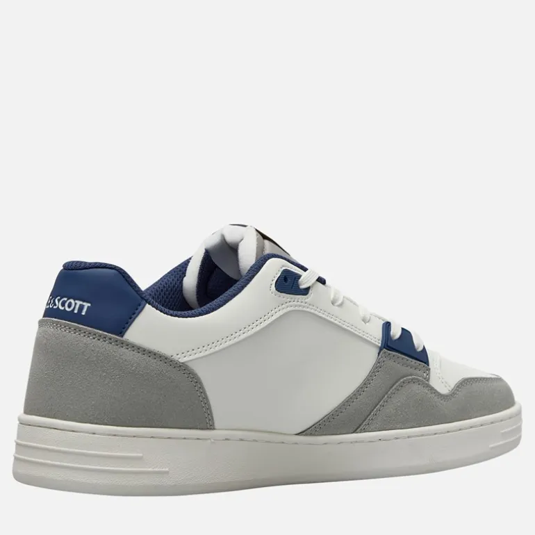 Lyle And Scott Vintage Herren Callum Sneaker White Blue