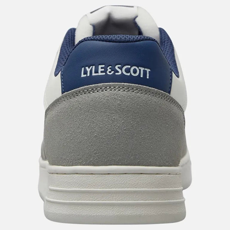 Lyle And Scott Vintage Herren Callum Sneaker White Blue