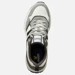 Lyle And Scott Vintage Herren Lennox Sneaker Weiß/Grau/Grün