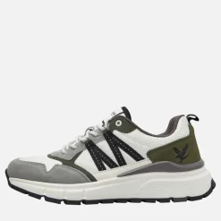 Lyle And Scott Vintage Herren Lennox Sneaker Weiß/Grau/Grün