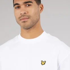 Lyle And Scott Vintage Herren Oversized 1874 T Shirt Weiß