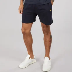 Lyle And Scott Vintage Herren weite Shorts Dark Navy