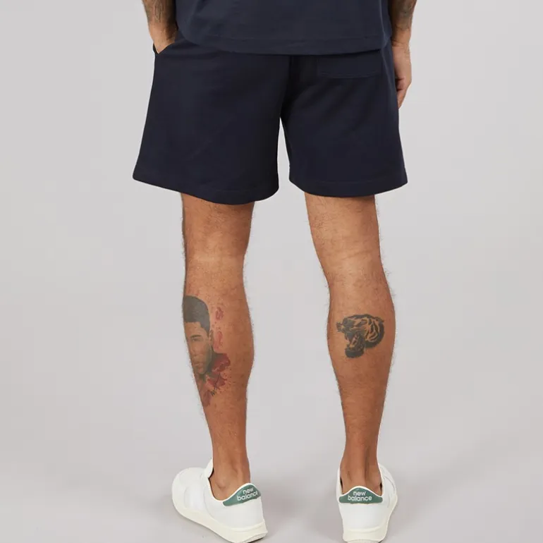 Lyle And Scott Vintage Herren weite Shorts Dark Navy