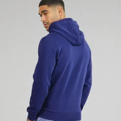 Lyle And Scott Vintage Herren Kapuzenpullover Deep Indigo