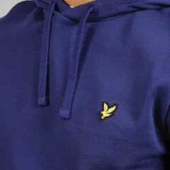 Lyle And Scott Vintage Herren Pullover Kapuzenpullover Deep Indigo