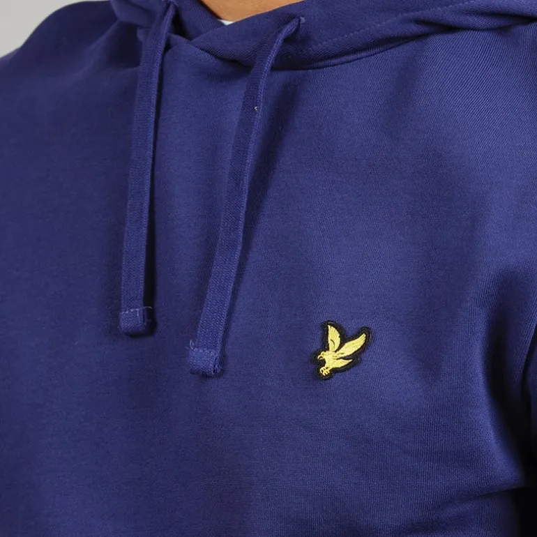 Lyle And Scott Vintage Herren Pullover Kapuzenpullover Deep Indigo