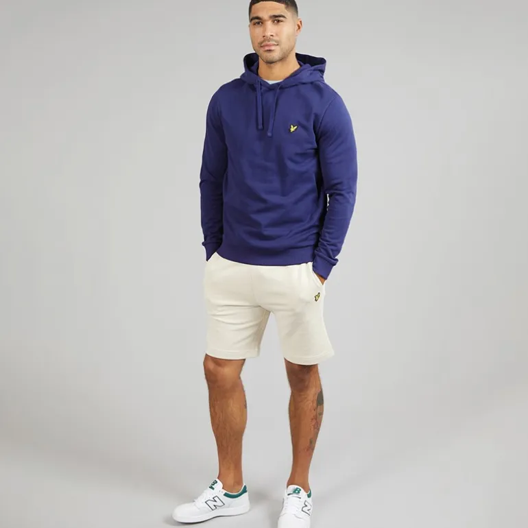 Lyle And Scott Vintage Herren Pullover Kapuzenpullover Deep Indigo