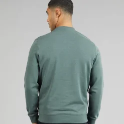 Lyle And Scott Vintage Herren Rundhals Sweatshirt Green Mercurial