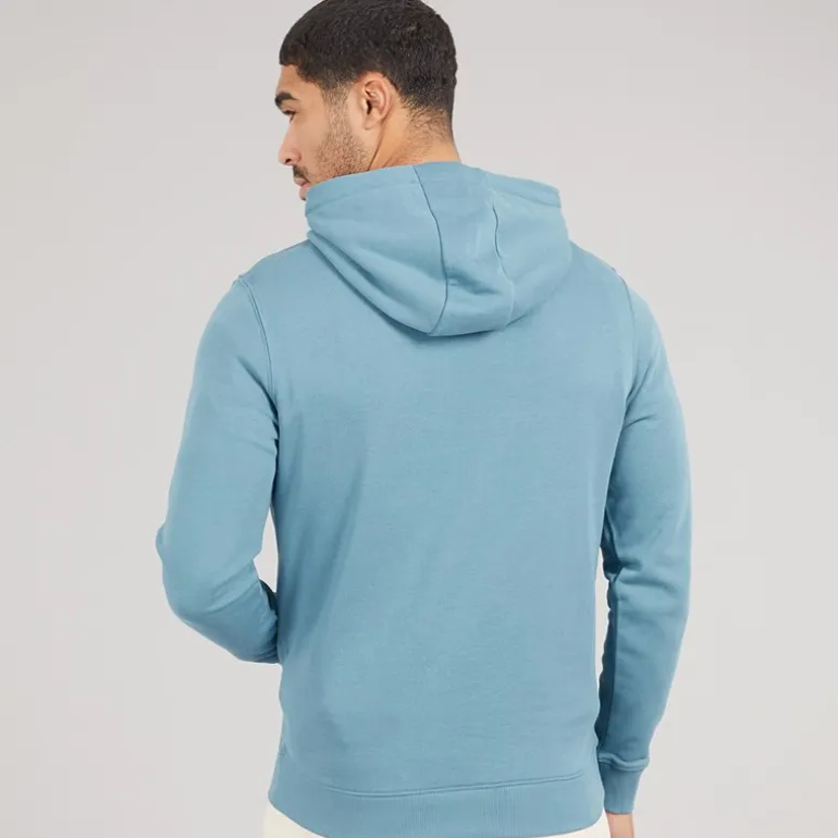 Lyle And Scott Vintage Herren Kapuzenpullover X861 Ocean Sky