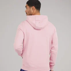 Lyle And Scott Vintage Herren Kapuzenpullover X574 Pink Light