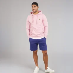 Lyle And Scott Vintage Herren Kapuzenpullover X574 Pink Light
