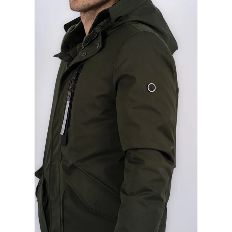 Marcus Herren Clark Windjacke Olivgrün