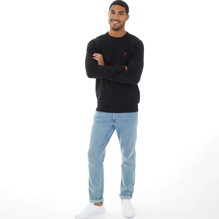 MCS Herren Rundhals Ellison Strickpullover Tap Schuh