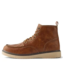 MCS Herren Stiefel Dunkel Camel