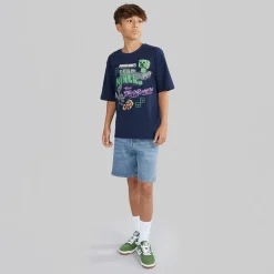 MINECRAFT Junge Mjahi T Shirt Navy Blazer