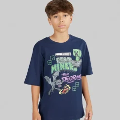 MINECRAFT Junge Mjahi T Shirt Navy Blazer