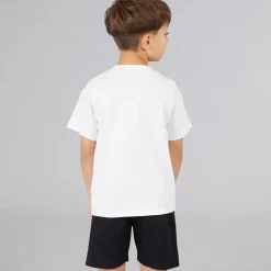 Minecraft Junge T Shirt Und Shorts Set Weiß/Schwarz