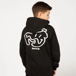 Money Jungen Smiley Sig Ape Kapuzenpullover Schwarz
