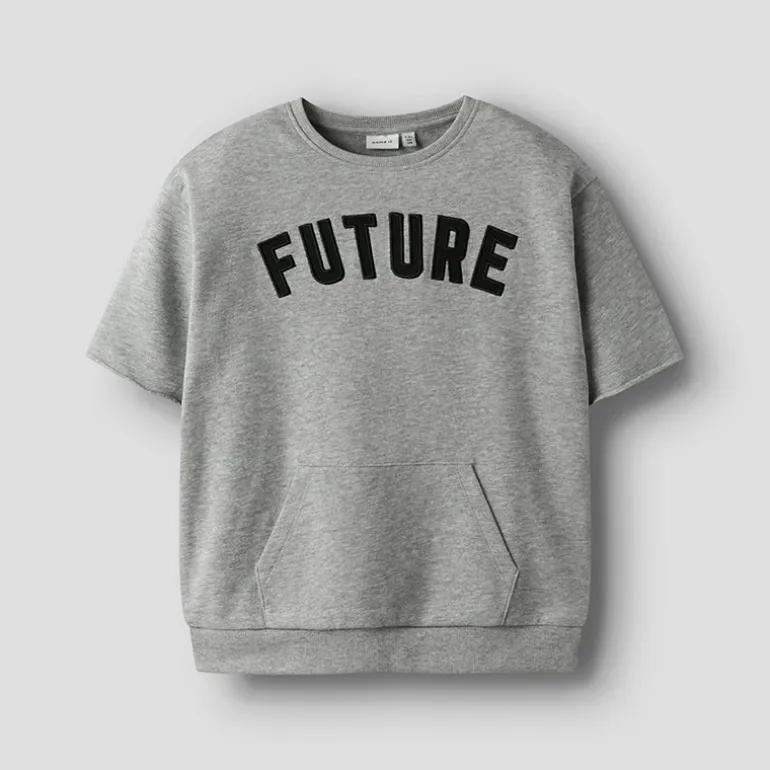 Name It Junge Bobby Sweatshirt Grey Melange