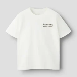 Name It Junge Halman Zitronen T Shirt Cloud Dancer/Lemon