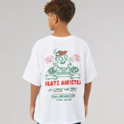 Name It Junge Heinrick T Shirt Bright White/Rot