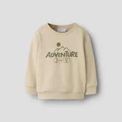 Name It Junge Mini Balas Sweatshirt Humus