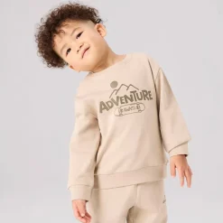 Name It Junge Mini Balas Sweatshirt Humus