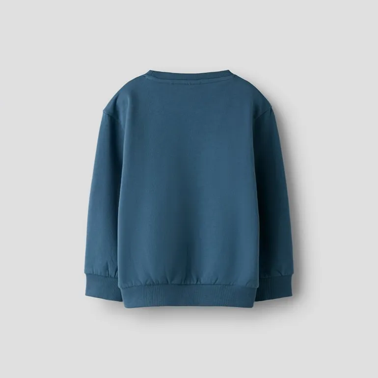 Name It Junge Mini Basil Langarm T Shirt Bering Sea
