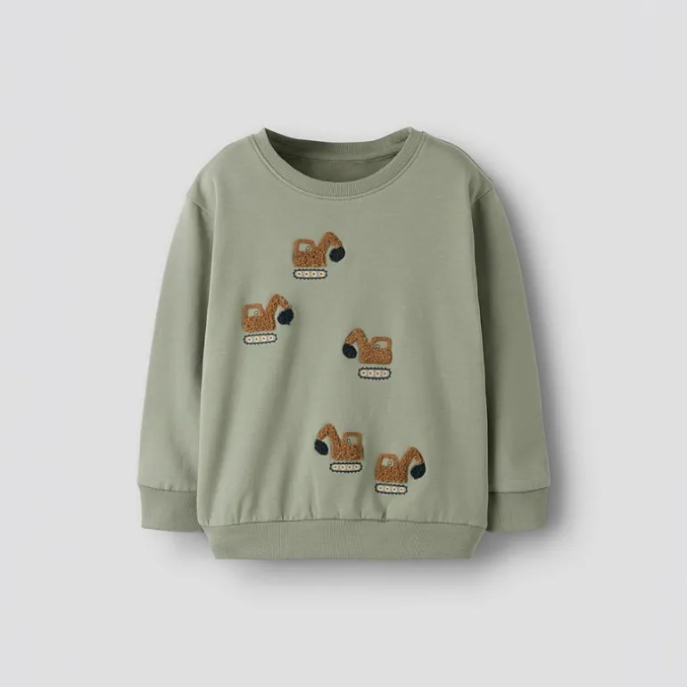 Name It Junge Mini Bernhard Sweatshirt Shadow