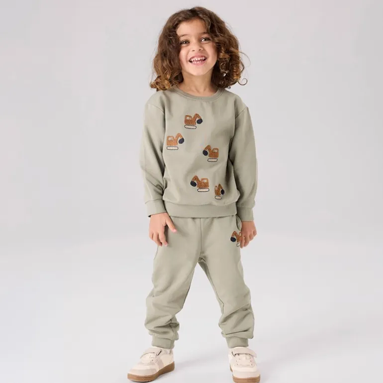 Name It Junge Mini Bernhard Sweatshirt Shadow