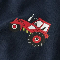 Name It Junge Mini Vildar Traktor Sweatshirt Navy Blazer