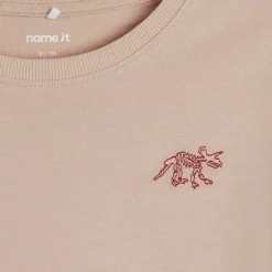 Name It Junge Mini Vimpel Dino Oneline Langarm T Shirt Mushroom