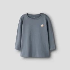 Name It Junge Mini Wimpel Dino Skelett Langarm T Shirt Flint Stone