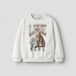 Name It Mädchen Bebo Sweatshirt Cloud Dancer