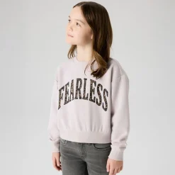 Name It Mädchen Bima Sweatshirt Lilac Marble