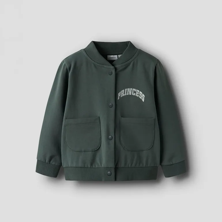 Name It Mädchen Botanja Bomber Jacke Shadow