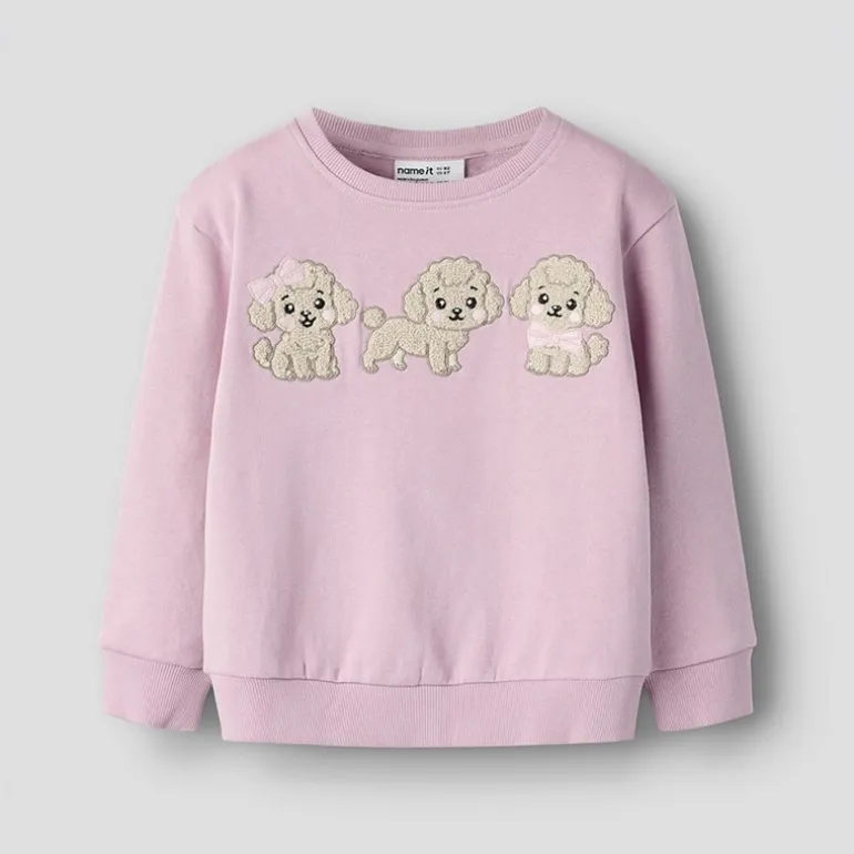 Name It Mädchen Dyveke Sweatshirt Mauve Mist