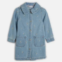 Name It Mädchen Piper Jeans Kleid Light Blue Denim