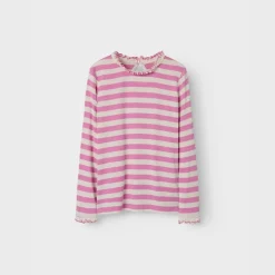 Name It Mädchen Prakula Langarm T-Shirt Fuchsia Pink