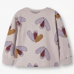 Name It Mädchen Teart Sweatshirt Lilac Marble