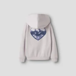 Name It Mädchen Thelma Hoodie Lilac Marble