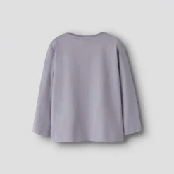 Name It Mädchen Valiane Langarm T Shirt Lavender Gray