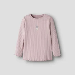 Name It Mädchen Vemma Langarm T Shirt Dawn Pink