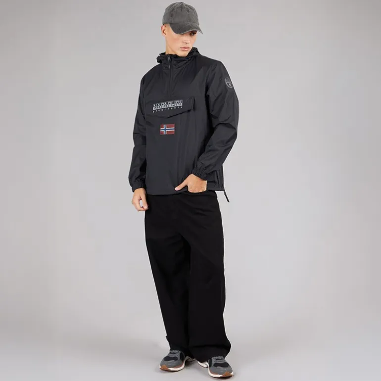 Napapijri Herren Arper Lite Anorak Schwarz
