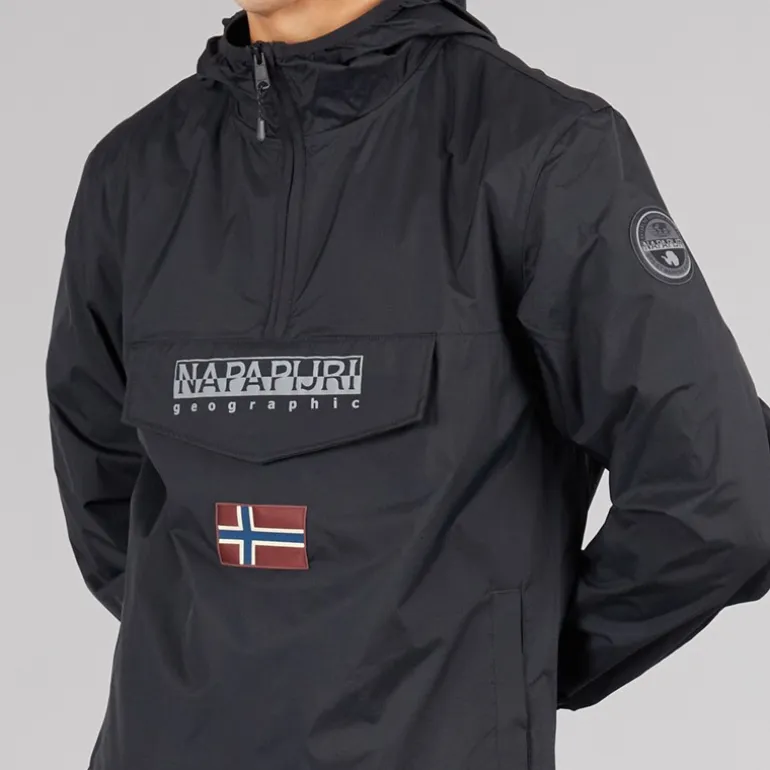 Napapijri Herren Arper Lite Anorak Schwarz