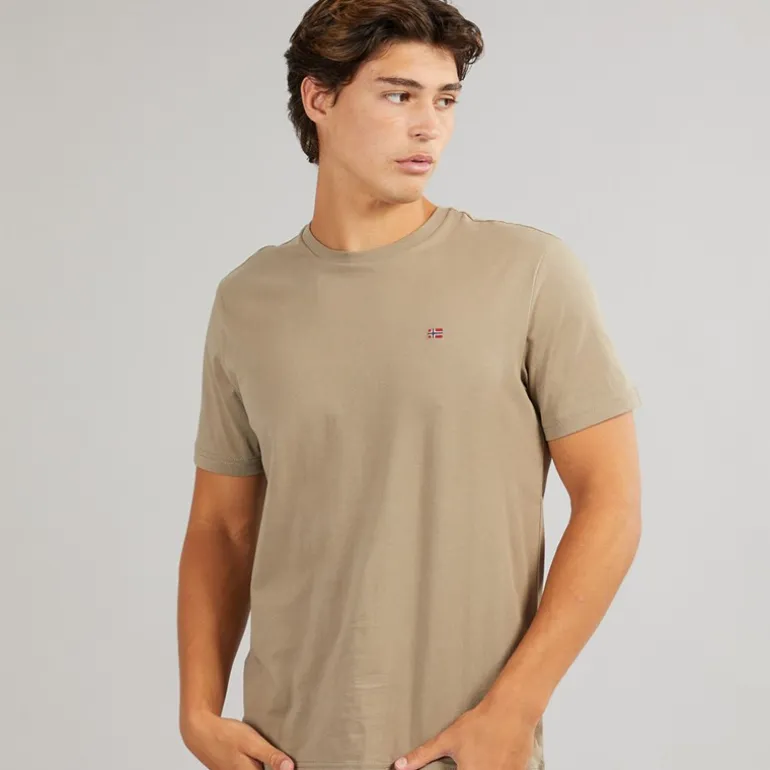 Napapijri Herren Salis T-Shirt Fallen Rock