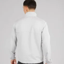 Napapijri Herren Sesano 1/2 Zip Oberteil Light Grey Solid